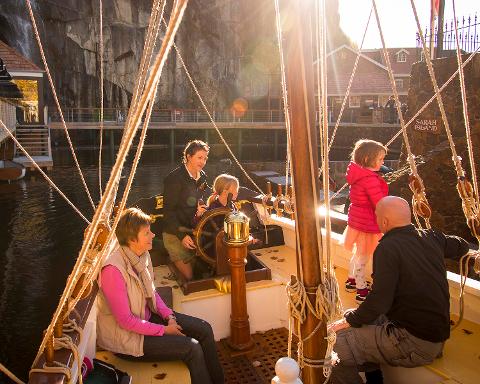 Park Pass (Dark Ride, Cliff Walk, Brig Tamar Cruise, Gold Mine, Barefoot Sensation) - School Holiday Adults at Kids Prices Special