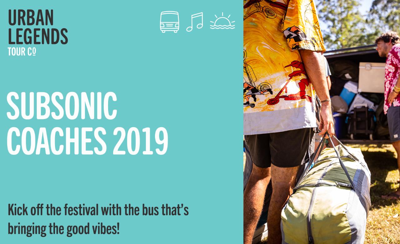 SUBSONIC TO GORDON ONE WAY *** EARLY BIRD PRICES