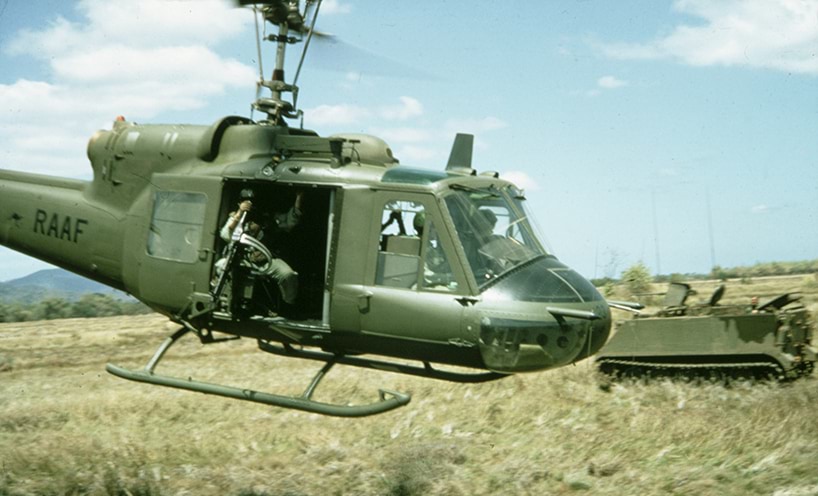 Helicopter And Soldiers In The Vietnam War 1966  Lg 