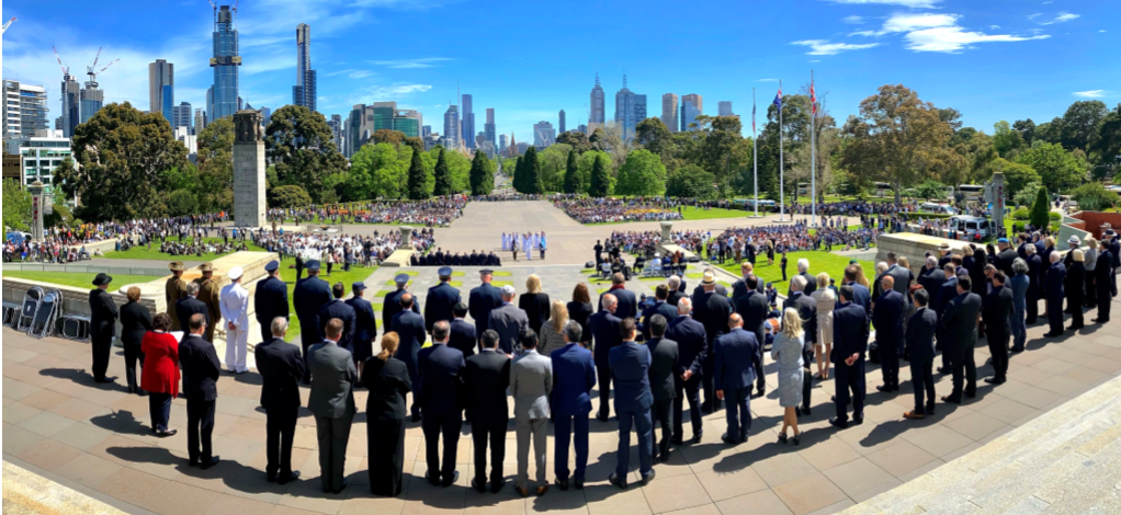 School Group Attendance at Remembrance Day Service 2025 - Shrine of ...