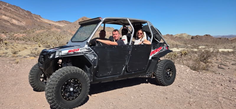 OLD WEST & GOLD MINE TOUR 4-Seater Polaris RZR 1000  - Self Drive to Location - 4.5 to 5 Hour Tour