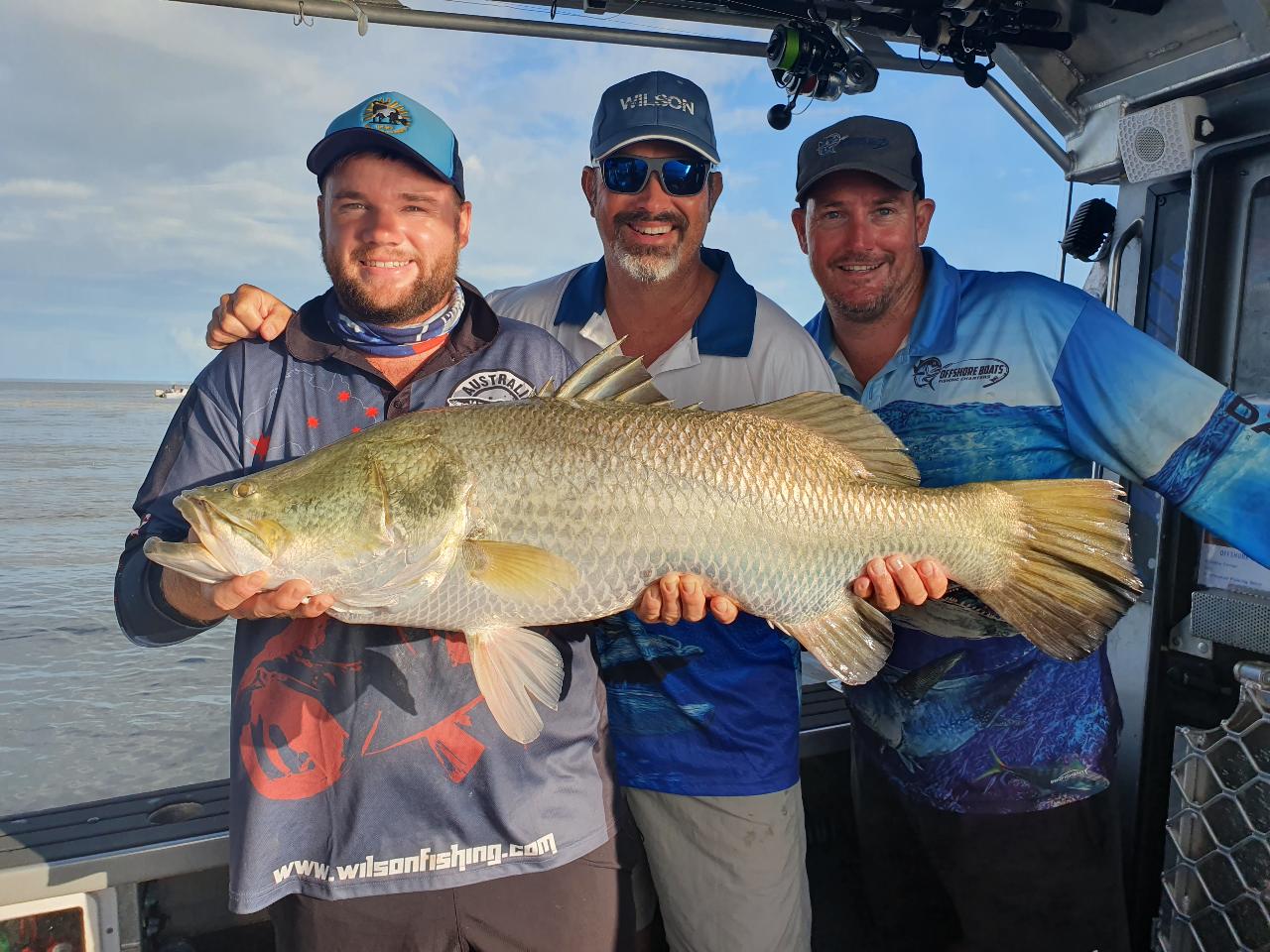 Shared Full Day Barramundi Fishing Charter