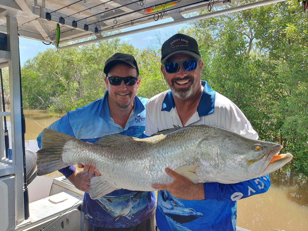 Shared Full Day Barramundi Fishing Charter