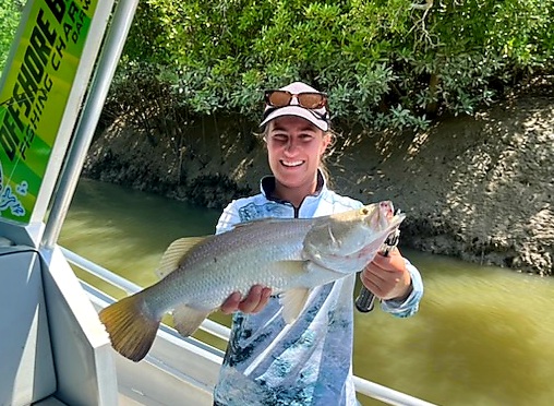 Shared Half Day Barramundi Fishing Charter