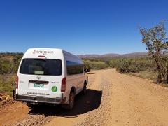 Larapinta Transfer from Serpentine Gorge to Alice Springs