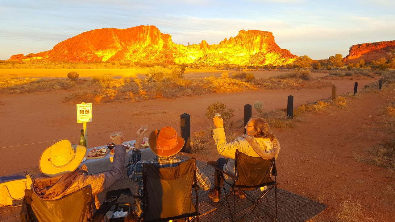 Rainbow Valley Sunset Half-Day 4WD Tour