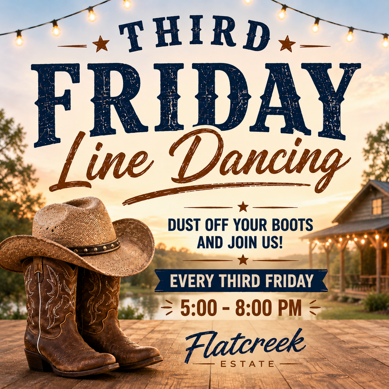 Third Friday Line Dancing Party