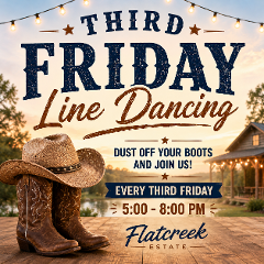 Third Friday Line Dancing Party