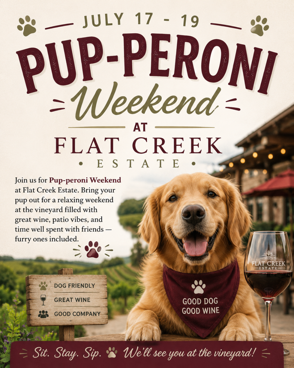 Pup-peroni Weekend