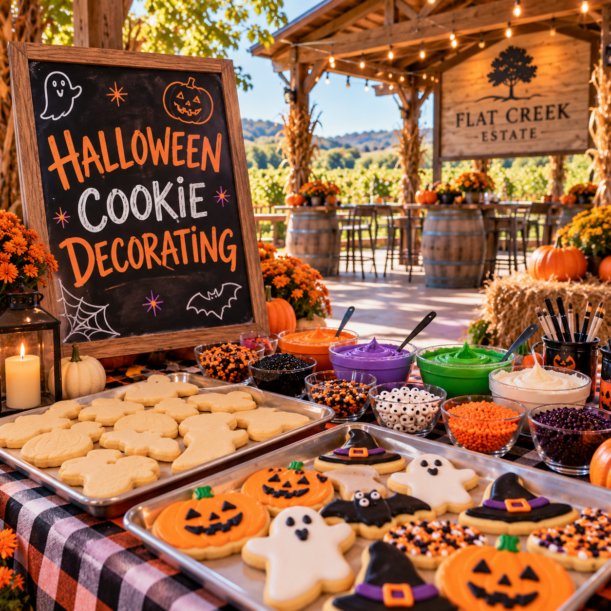 Halloween Cookie Decorating