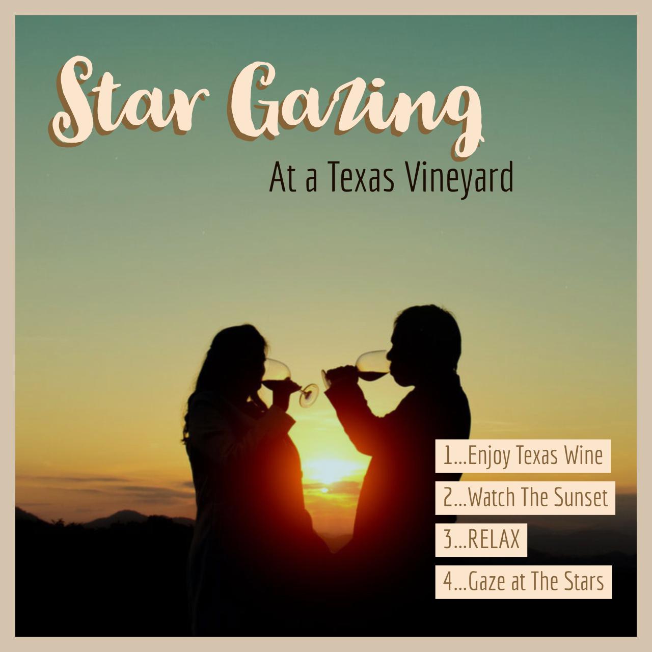 Star Gazing in The Vineyard