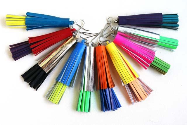 BNE Design: Leather earring workshop with Nadine Schmoll