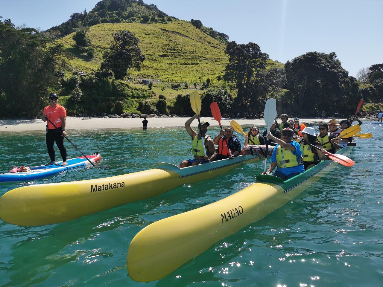 Mountain to the Sea - Waka Ama and Guided Mauao Walk