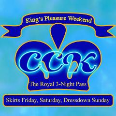 Kings Pleasure Weekend - 3 nights (M/W, W/W, W)