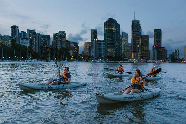 Twilight Kayak Adventure, Wine + Grazing Board