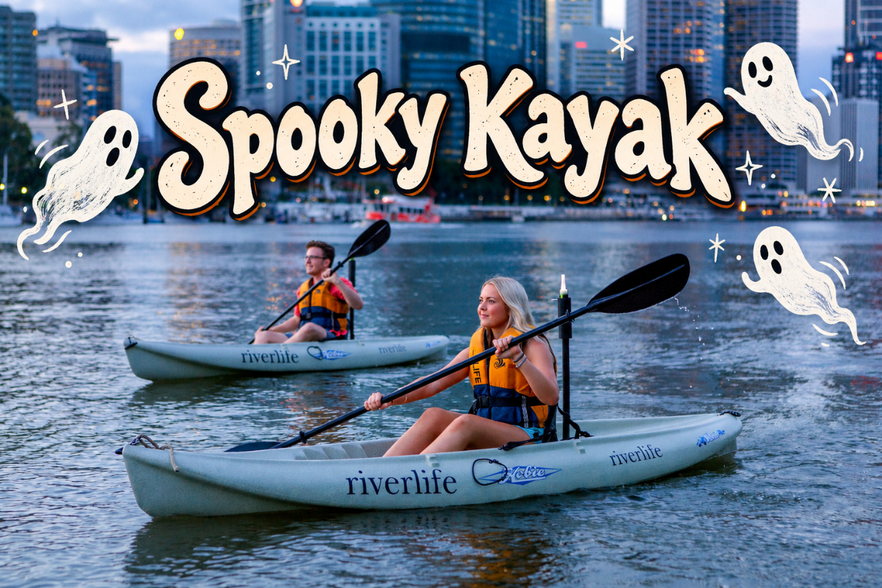 Halloween Spooky Kayak