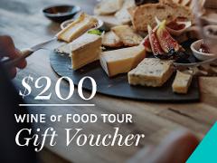 $200 Gift Voucher - Choose any Wine or Food Tour