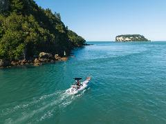 The Lost Volcano of Whangamata Boat Experience including Whenuakura Island