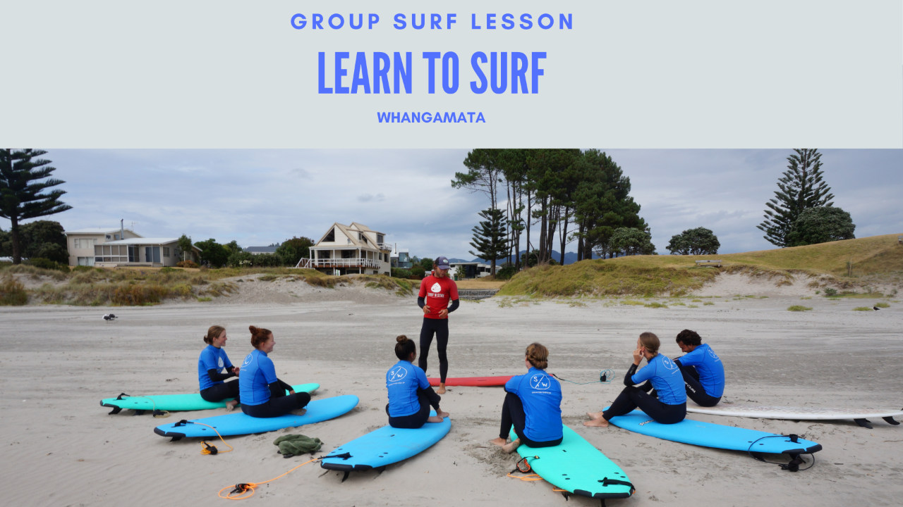 "INTRO TO SURF" Group Lesson - 5 Sessions combo