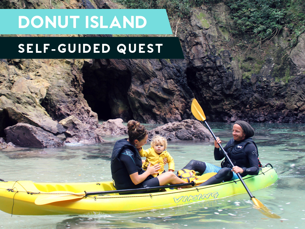 WHENUAKURA (DONUT) ISLAND SELFGUIDED QUEST SurfSup Kayaks ltd