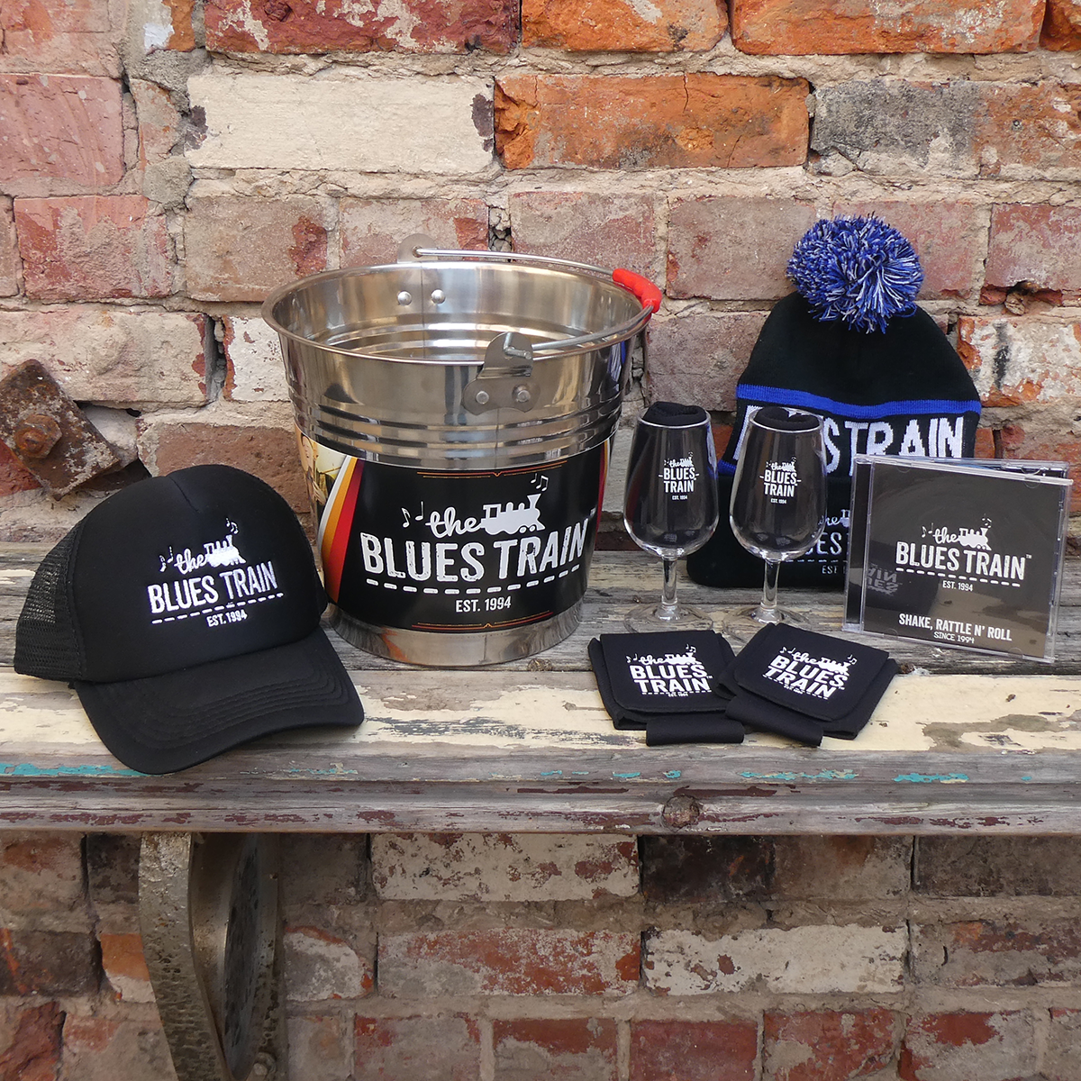 Ultimate Blues Train Merch Pack - Bucket