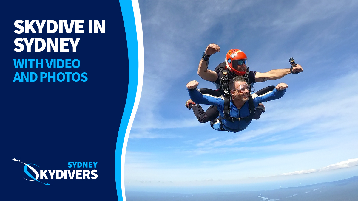 Skydive Sydney up to 15,000 feet with Video and Photos & Sydney City transfer