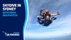Skydive Sydney up to 15,000 feet with Video and Photos & Sydney City transfer