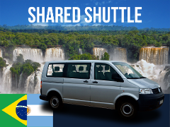 Shared Shuttle - Foz do Iguacu Hotels to the Argentine Side of the Falls (Round Trip)
