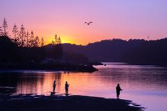 Private Sunset Bruns River Nature Tour for 2 people