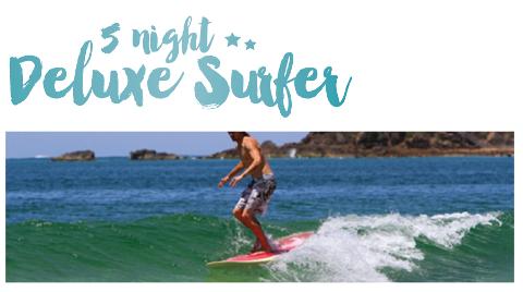 5 Night's Surf and Stay "The Deluxe Surfer package"