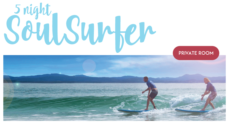 5 night Private (2 people) Surf and Stay "The Soul Surfer Package"