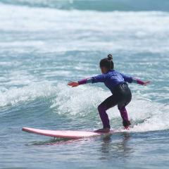 5 x 3 - 4 hour kids surf lessons – “The Mini  Semi Pro Package”