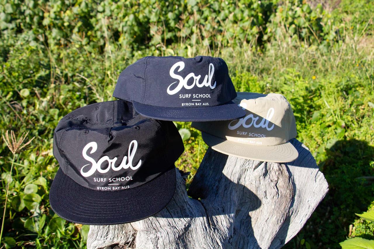 Soul Trucker Cap - Natural, Navy & Black  (Australia Post only)