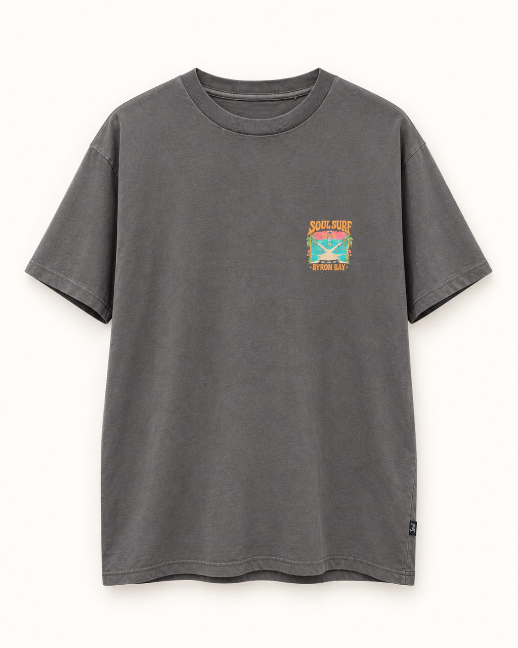 Lighthouse Classic Fit Tee (Vintage Black)