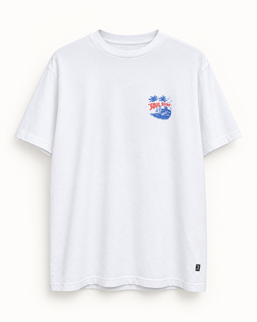 Big Wave Classic Fit Tee (White)