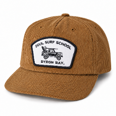 SSS Cord Semi-Structured Cap - Camel