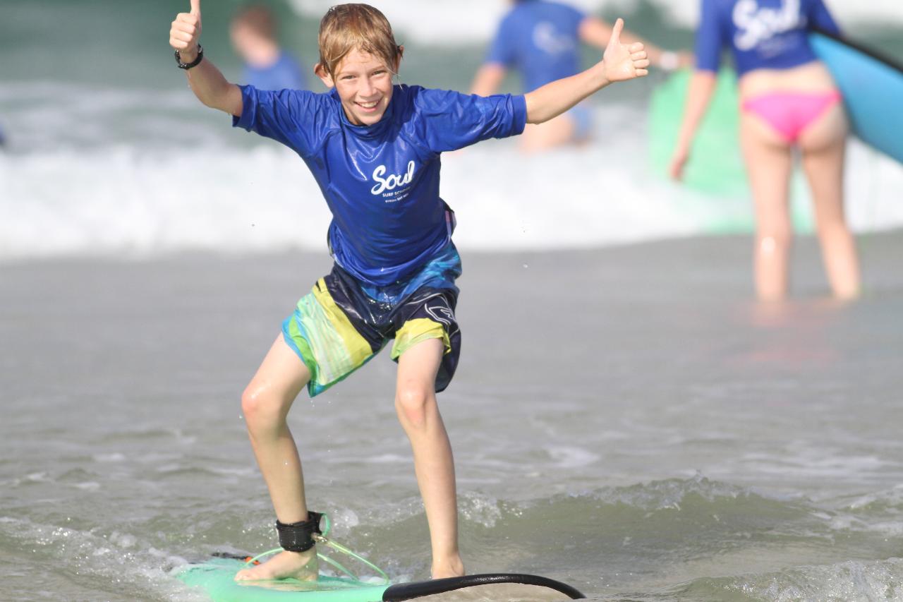 3 - 4 hour Kids Surf Lesson – “The Mini Frother”