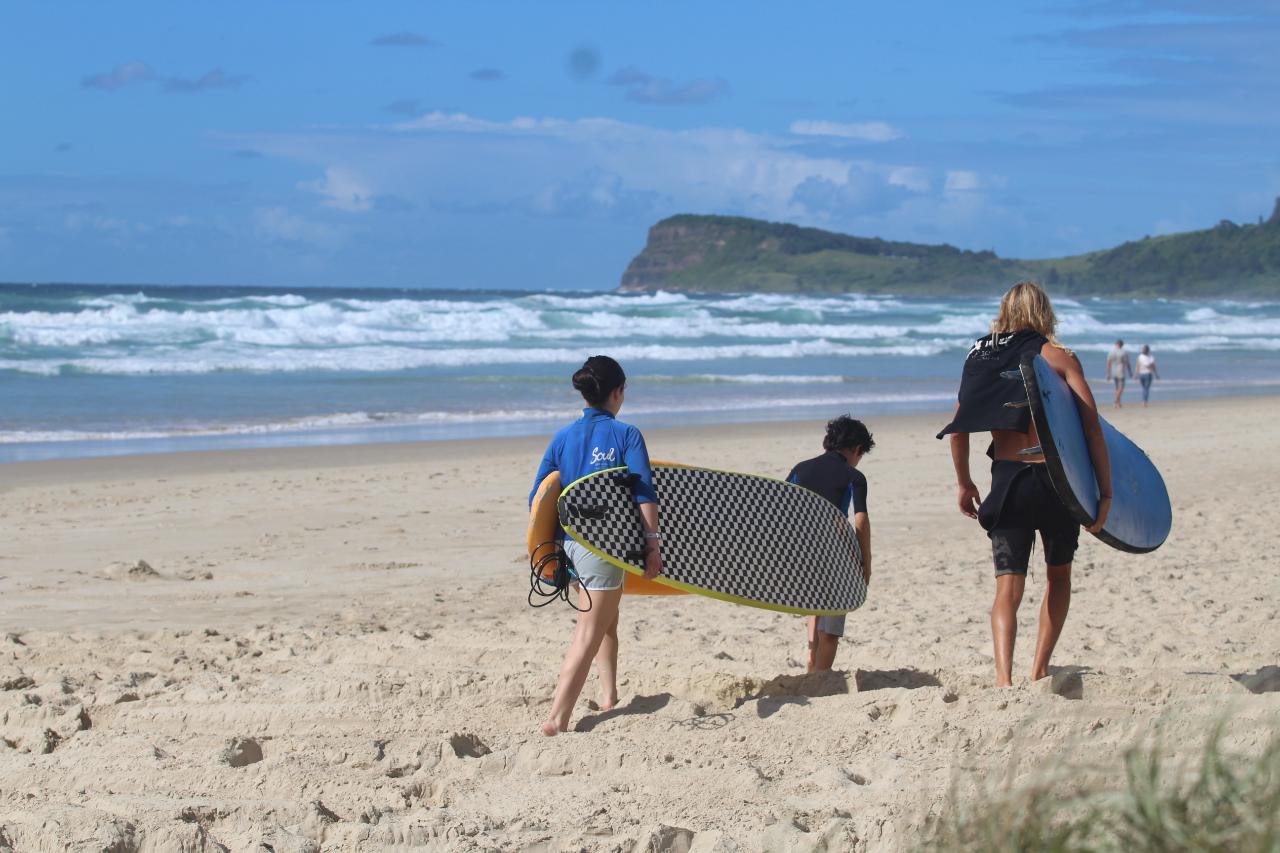 3 Day Kids Surf Lessons 