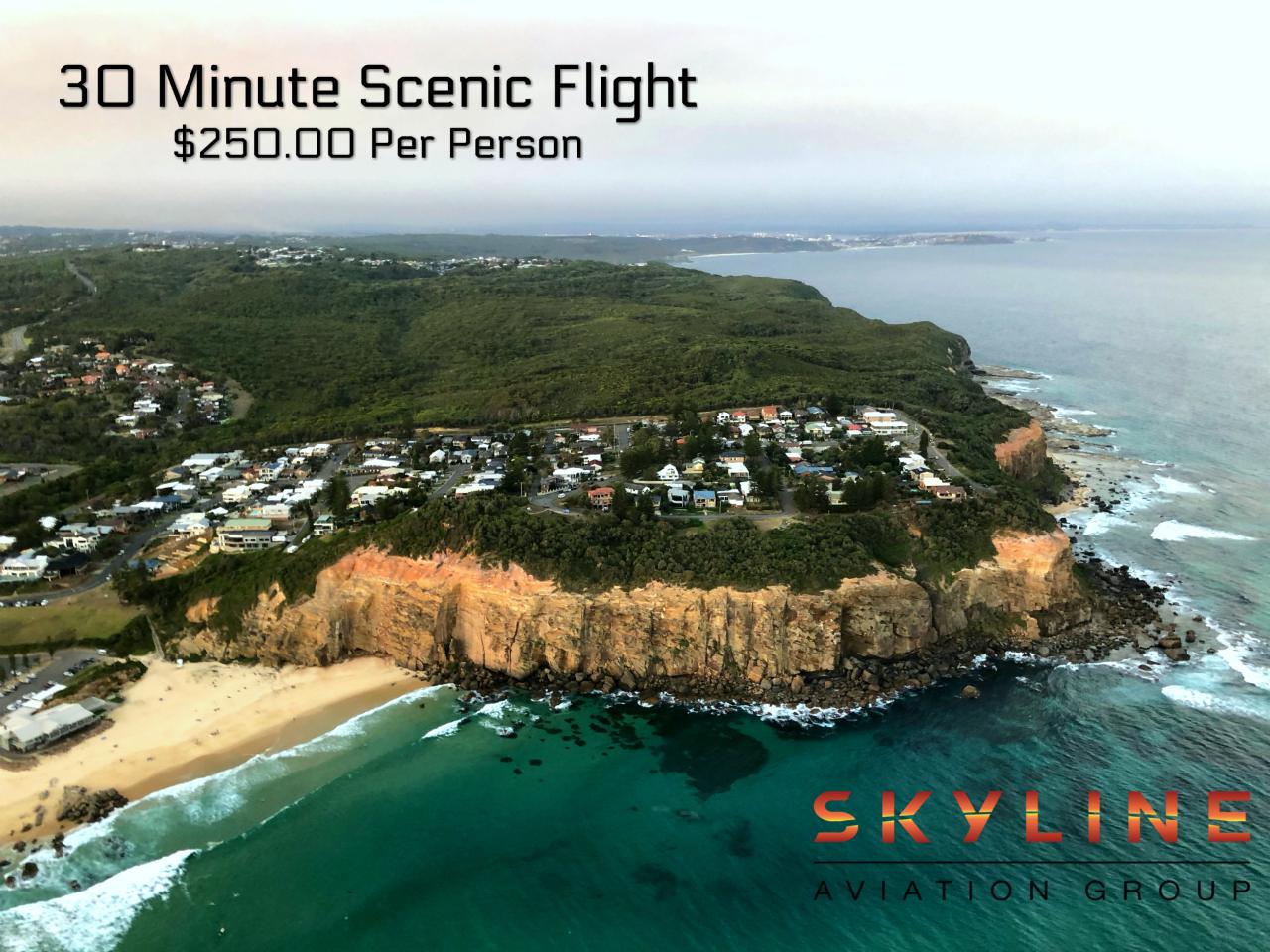 30 Minute Newcastle or Central Coast Helicopter Flight