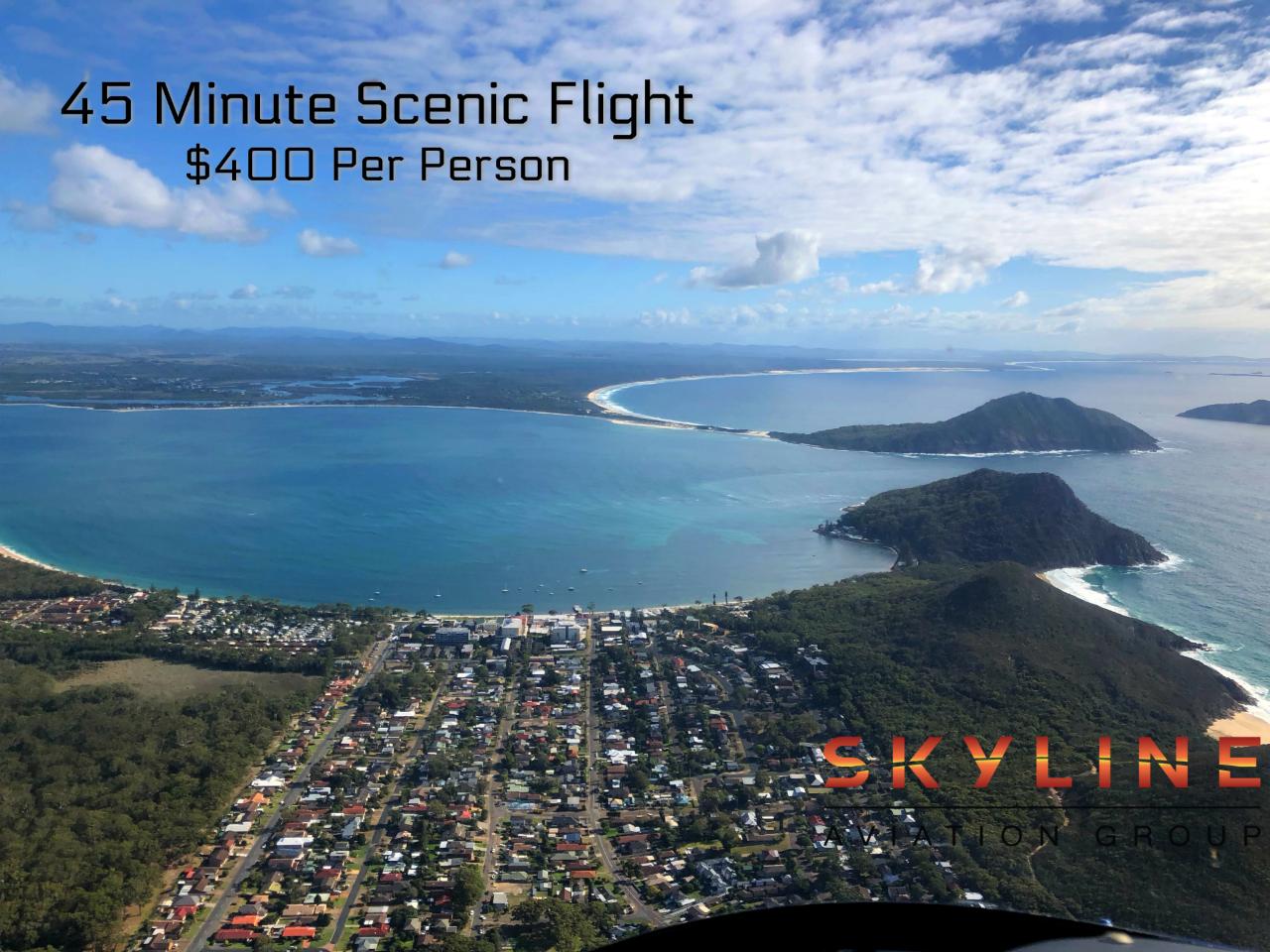 45 Minute Nelson Bay Helicopter Flight