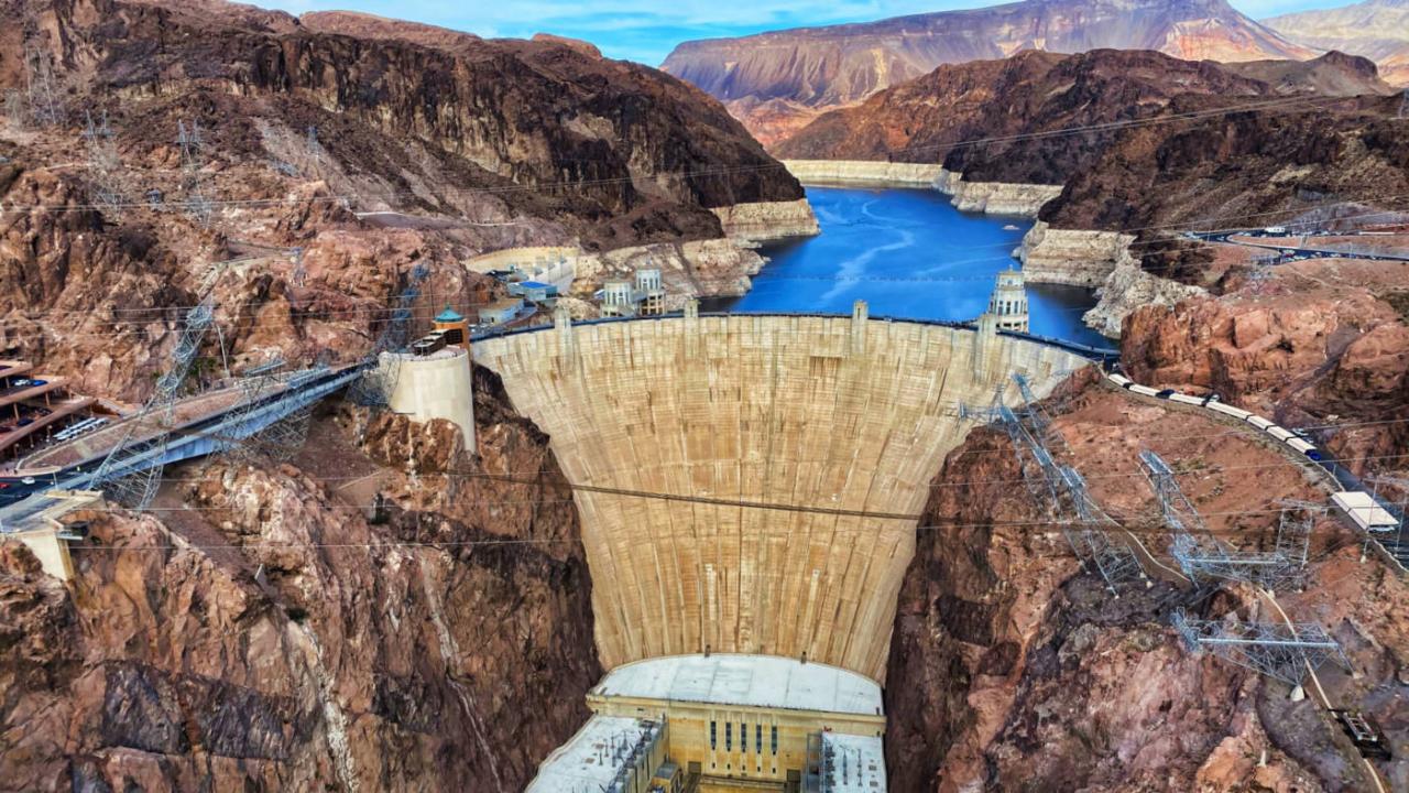 Hoover Dam From Above On Top And Below MaxTour Reservations