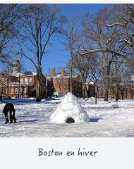 Boston en hiver