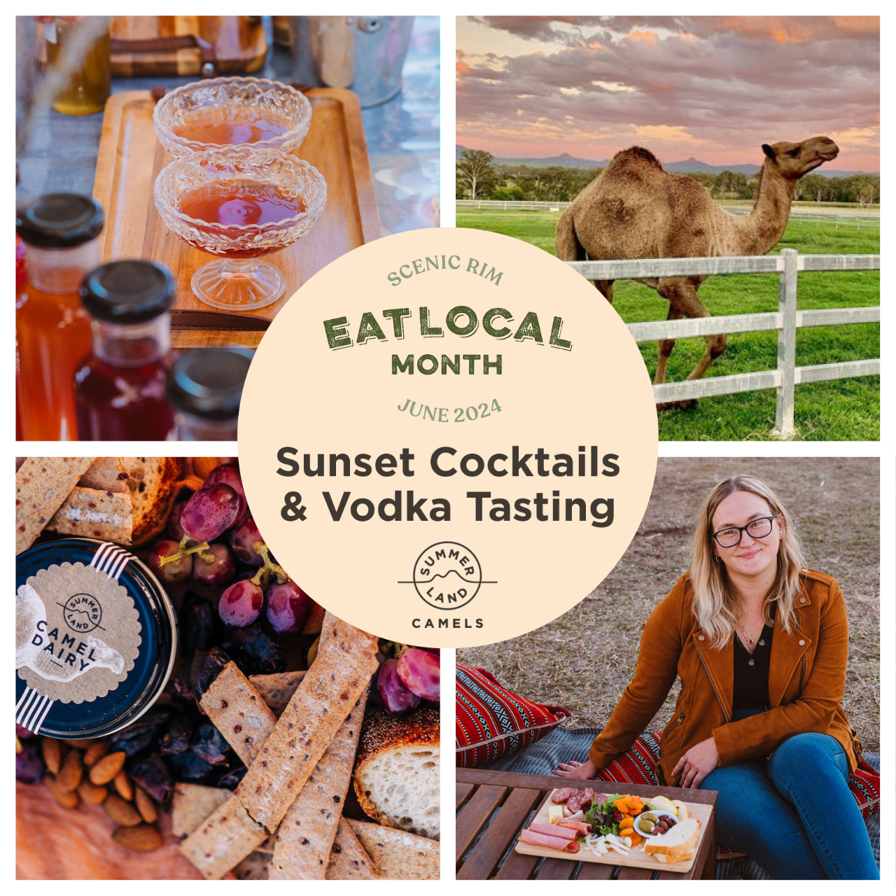 Eat Local Month - Sunset Cocktails & Vodka Tasting