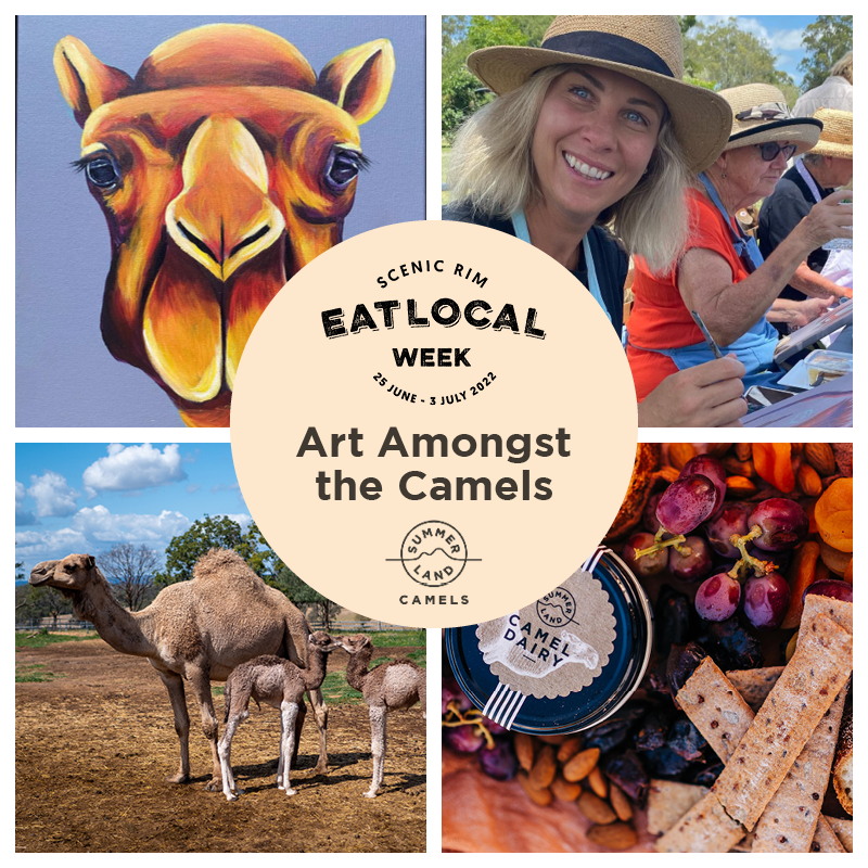Eat Local Week - Art Amongst the Camels