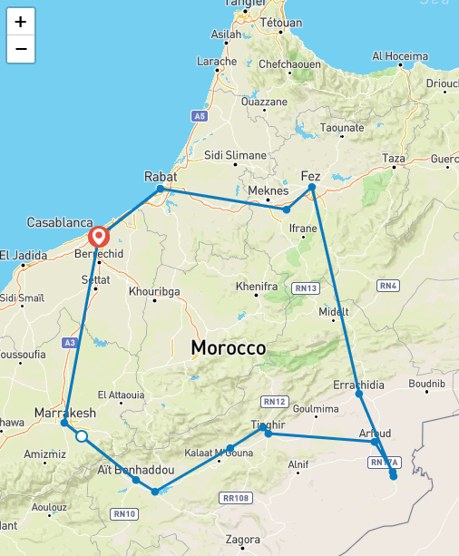 Morocco Uncovered Tour from Casablanca