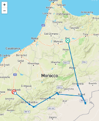 From Fez: 3-Day Desert Tour to Marrakech