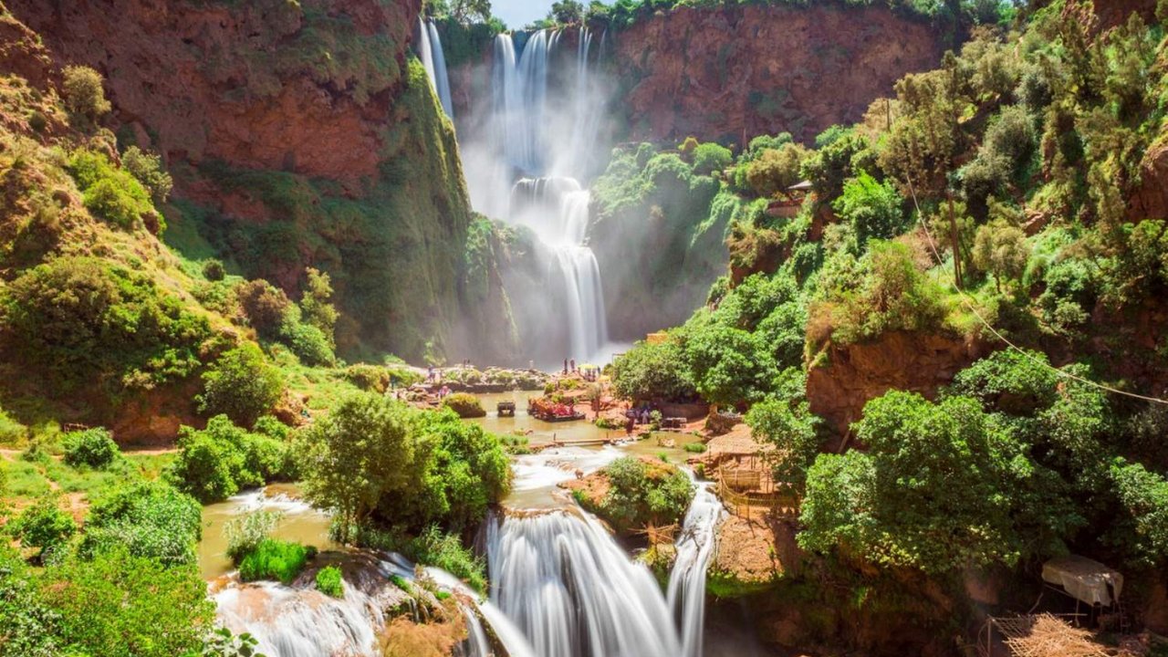 Marrakech to Ouzoud Waterfalls Day Trip with Guide & Boat Ride