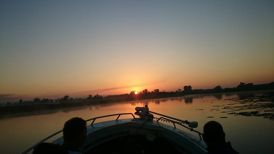 Corroboree Billabong Barra Fishing Day Tour with River & Reef Fishing Charters