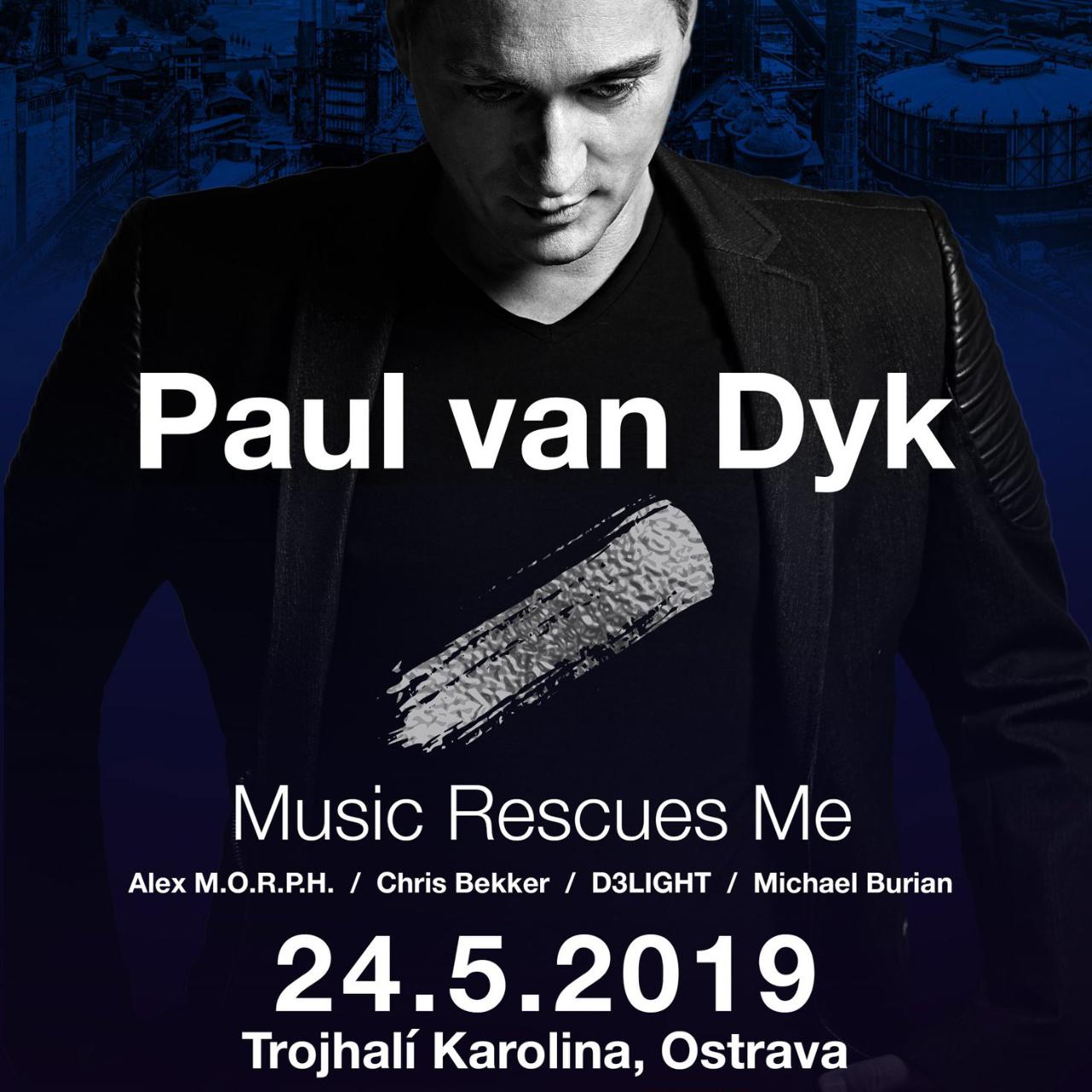 Partybus na Paul van Dyk 24.5.2019