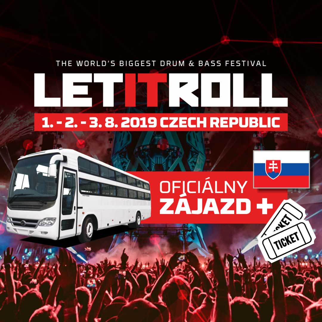 Partybus na Let It Roll 2019